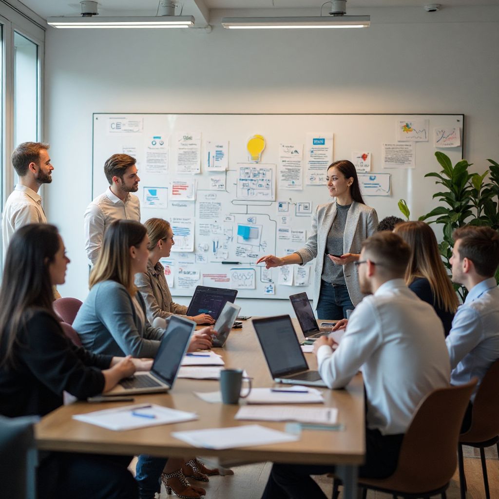 Team meeting innovazione AI