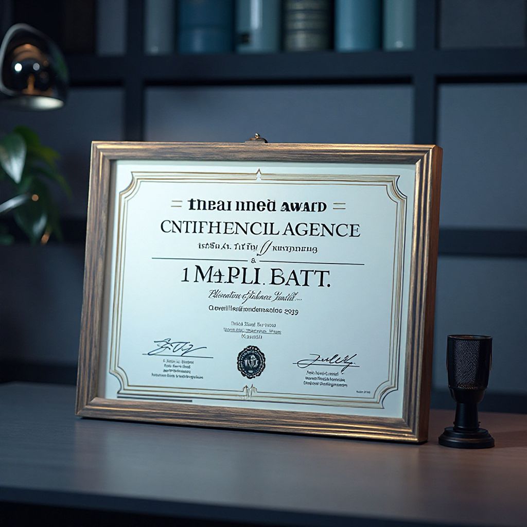 Certificato Eccellenza AI